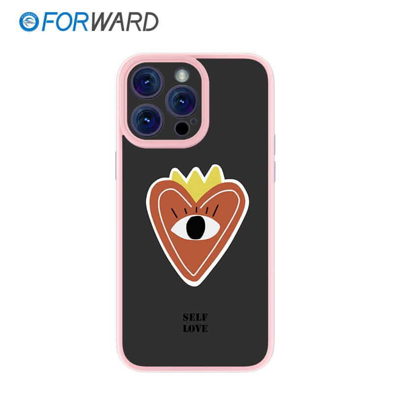 FORWARD Finished Phone Case For iPhone - Take Me To Your Heart Series FW-KZJ002 Sakura Pink