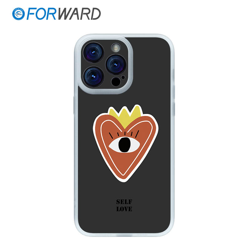 FORWARD Finished Phone Case For iPhone - Take Me To Your Heart Series FW-KZJ002 Wedding White
