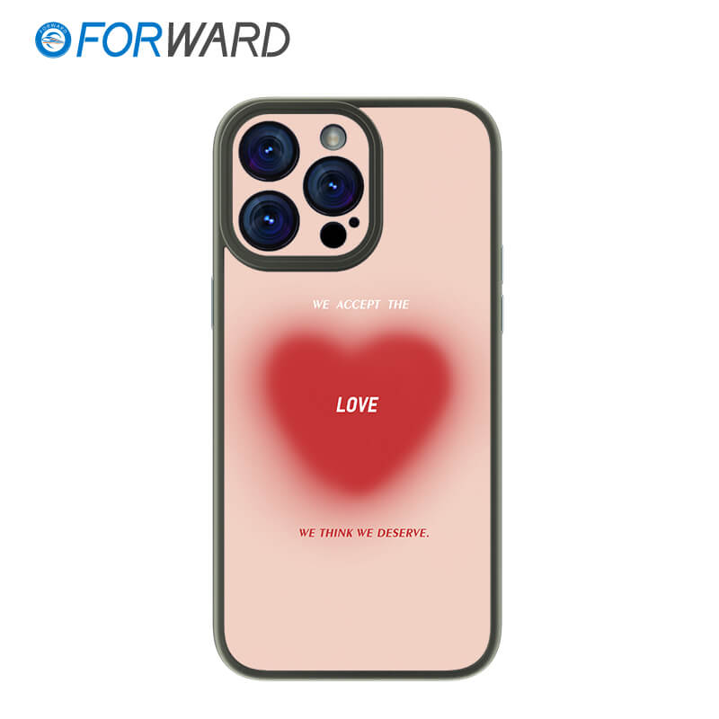 FORWARD Finished Phone Case For iPhone - Take Me To Your Heart Series FW-KZJ003 Space Gray