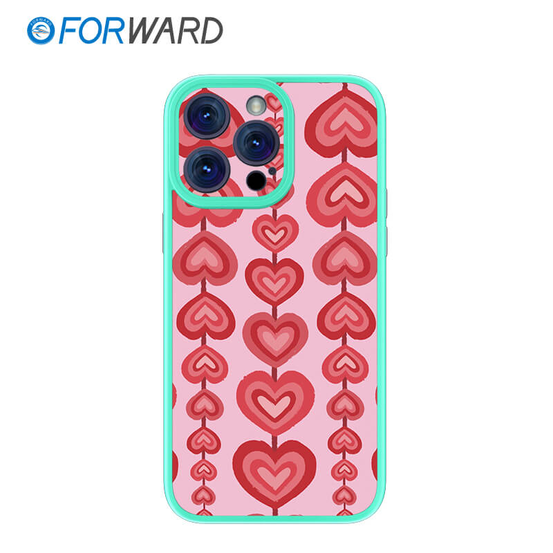 FORWARD Finished Phone Case For iPhone - Take Me To Your Heart Series FW-KZJ005 Fresh Green