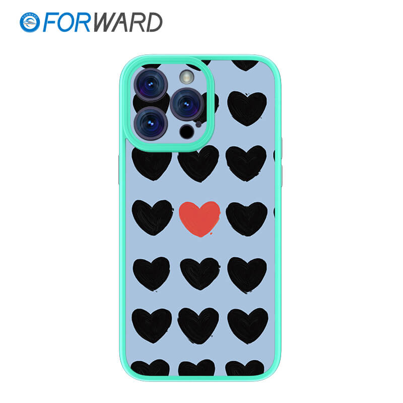 FORWARD Finished Phone Case For iPhone - Take Me To Your Heart Series FW-KZJ006 Fresh Green