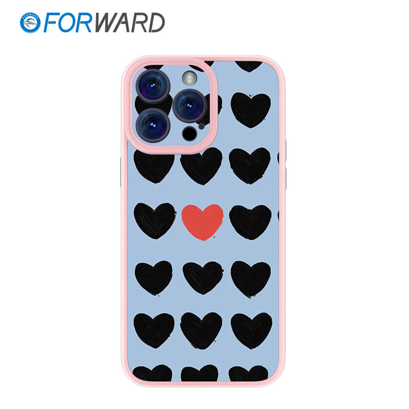FORWARD Finished Phone Case For iPhone - Take Me To Your Heart Series FW-KZJ006 Sakura Pink