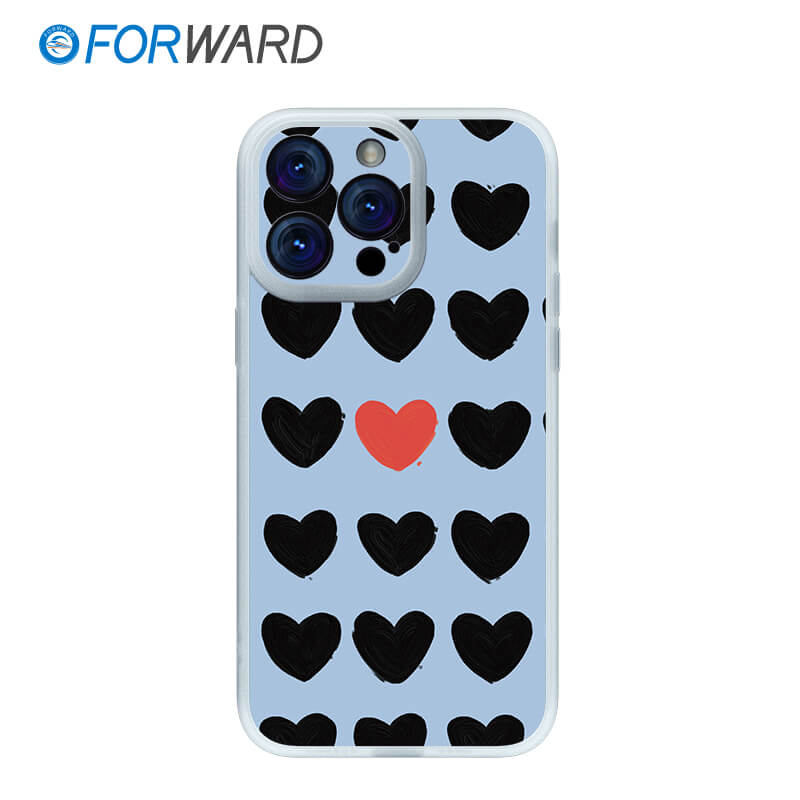 FORWARD Finished Phone Case For iPhone - Take Me To Your Heart Series FW-KZJ006 Wedding White