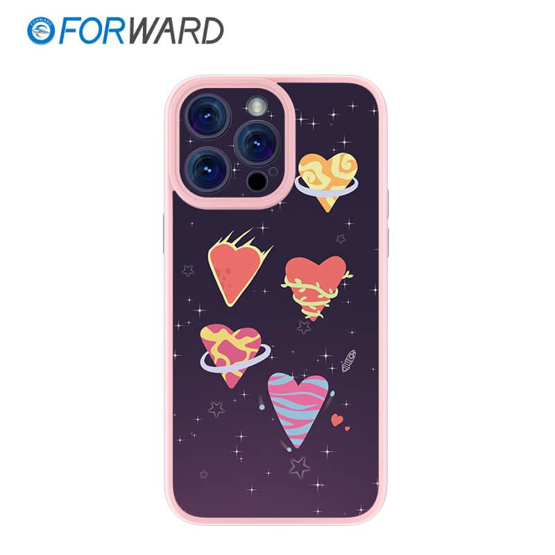 FORWARD Finished Phone Case For iPhone - Take Me To Your Heart Series FW-KZJ007 Sakura Pink