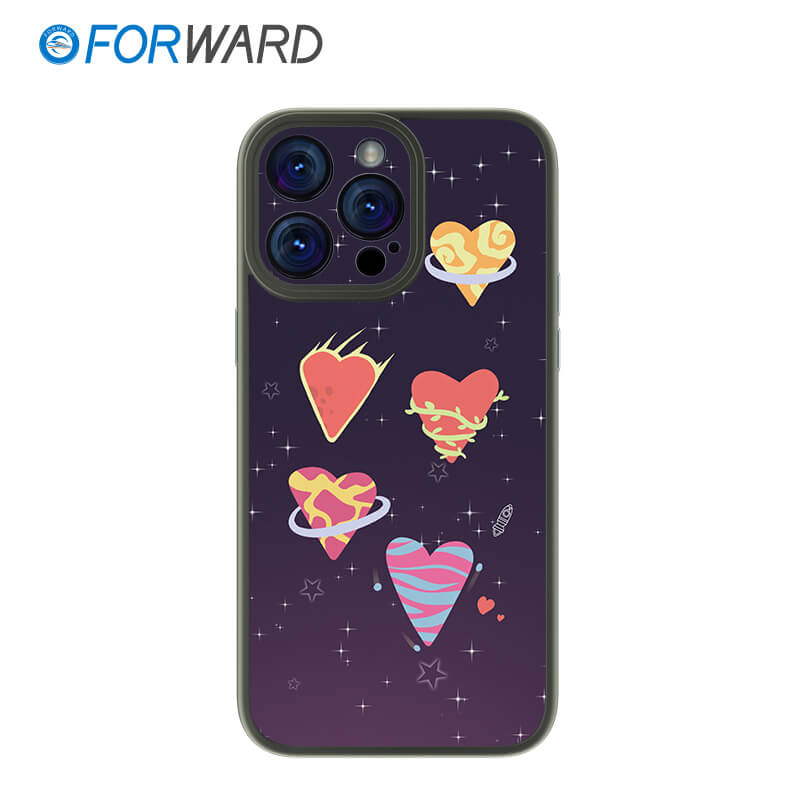 FORWARD Finished Phone Case For iPhone - Take Me To Your Heart Series FW-KZJ007 Space Gray
