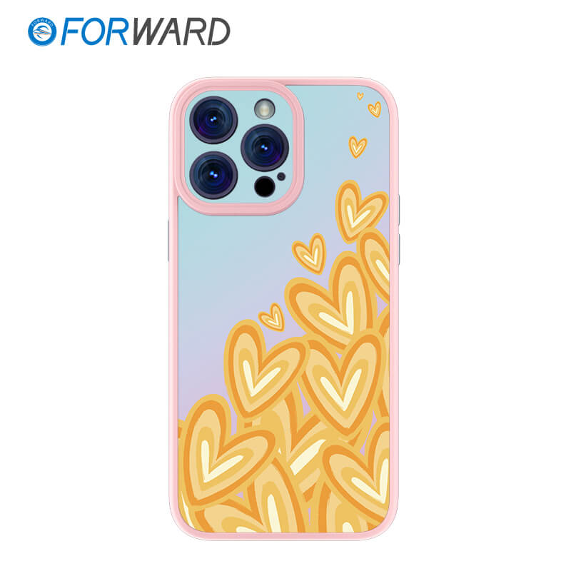 FORWARD Finished Phone Case For iPhone - Take Me To Your Heart Series FW-KZJ008 Sakura Pink