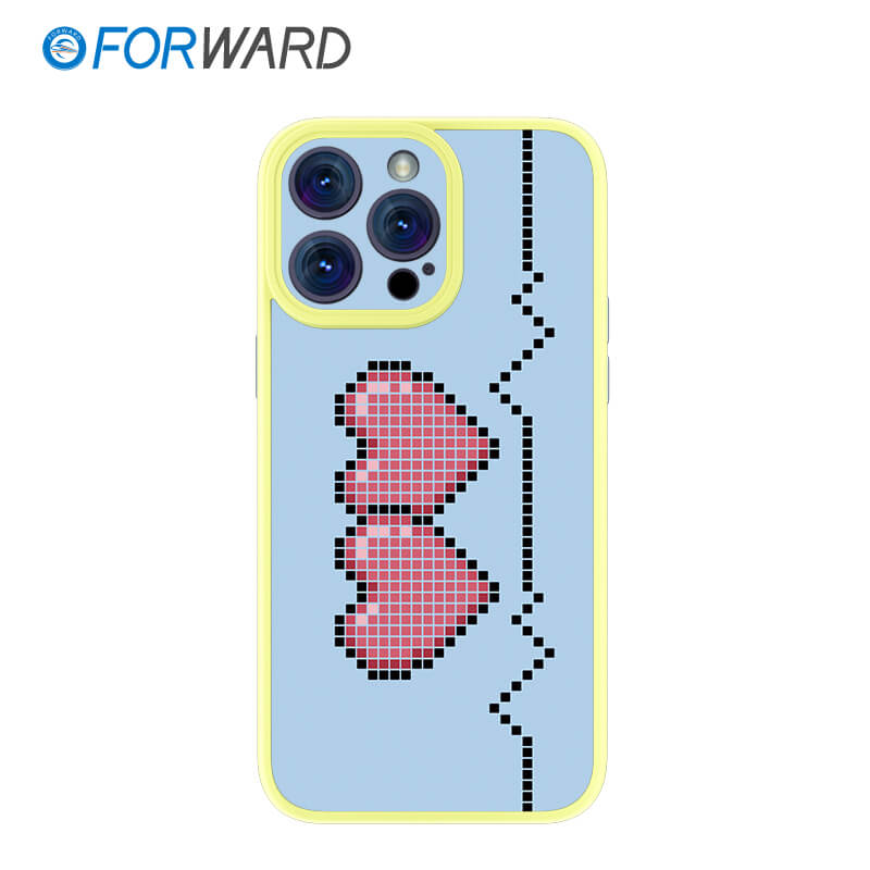 FORWARD Finished Phone Case For iPhone - Take Me To Your Heart Series FW-KZJ009 Lemon Yellow