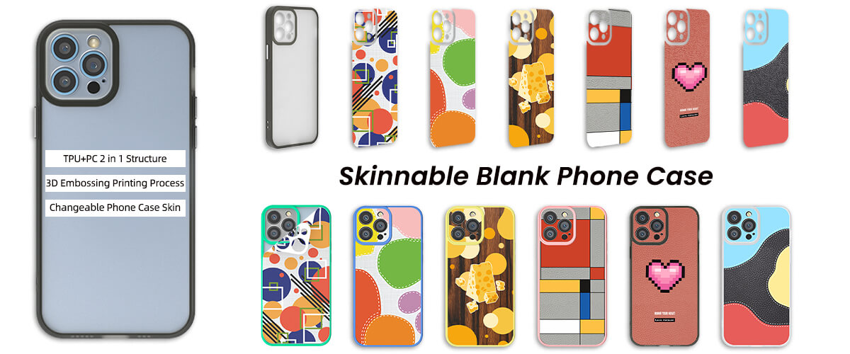What is the “Skinnable Blank Phone Case”-Forward blogs